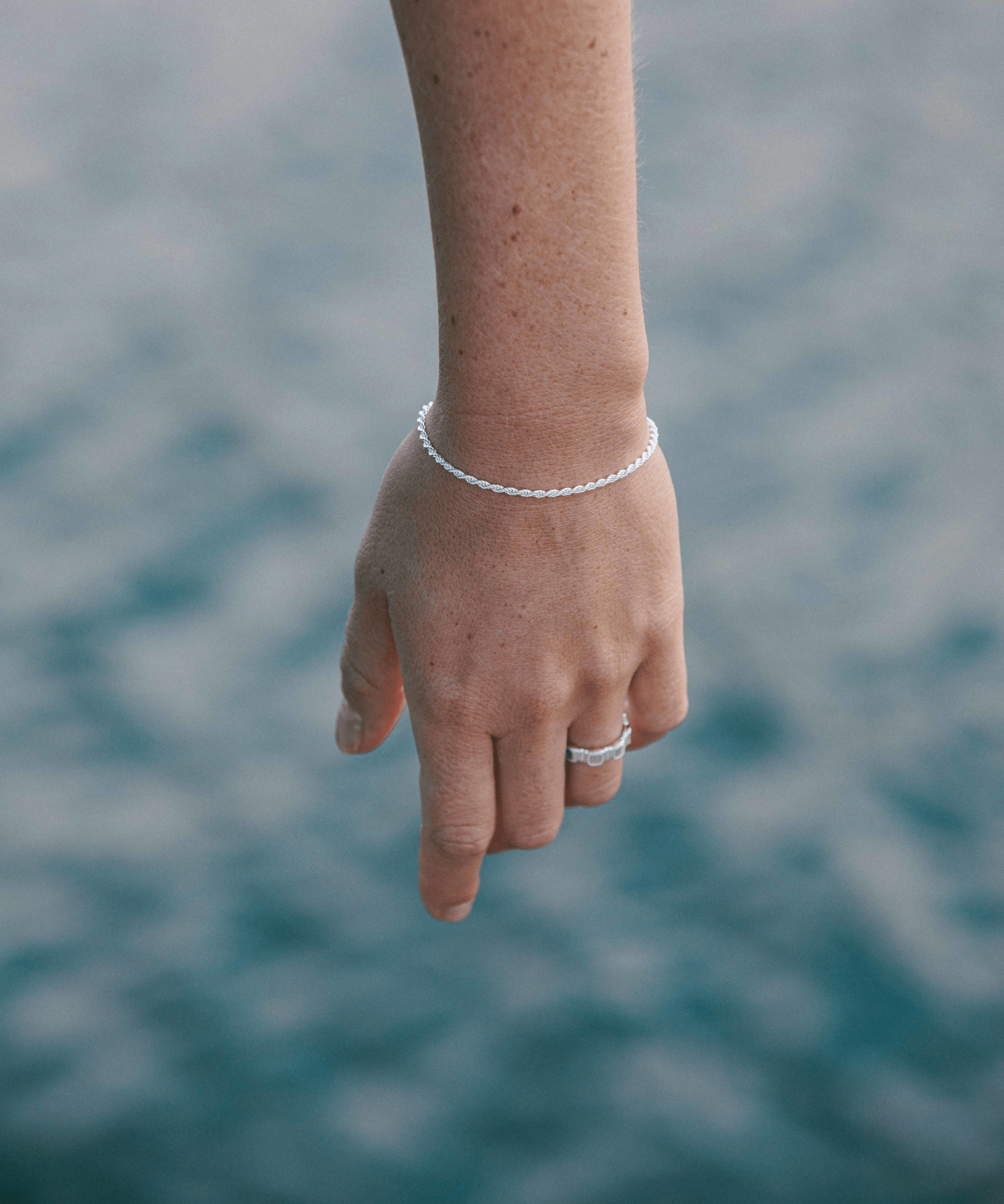 IX Rope Bracelet Silver