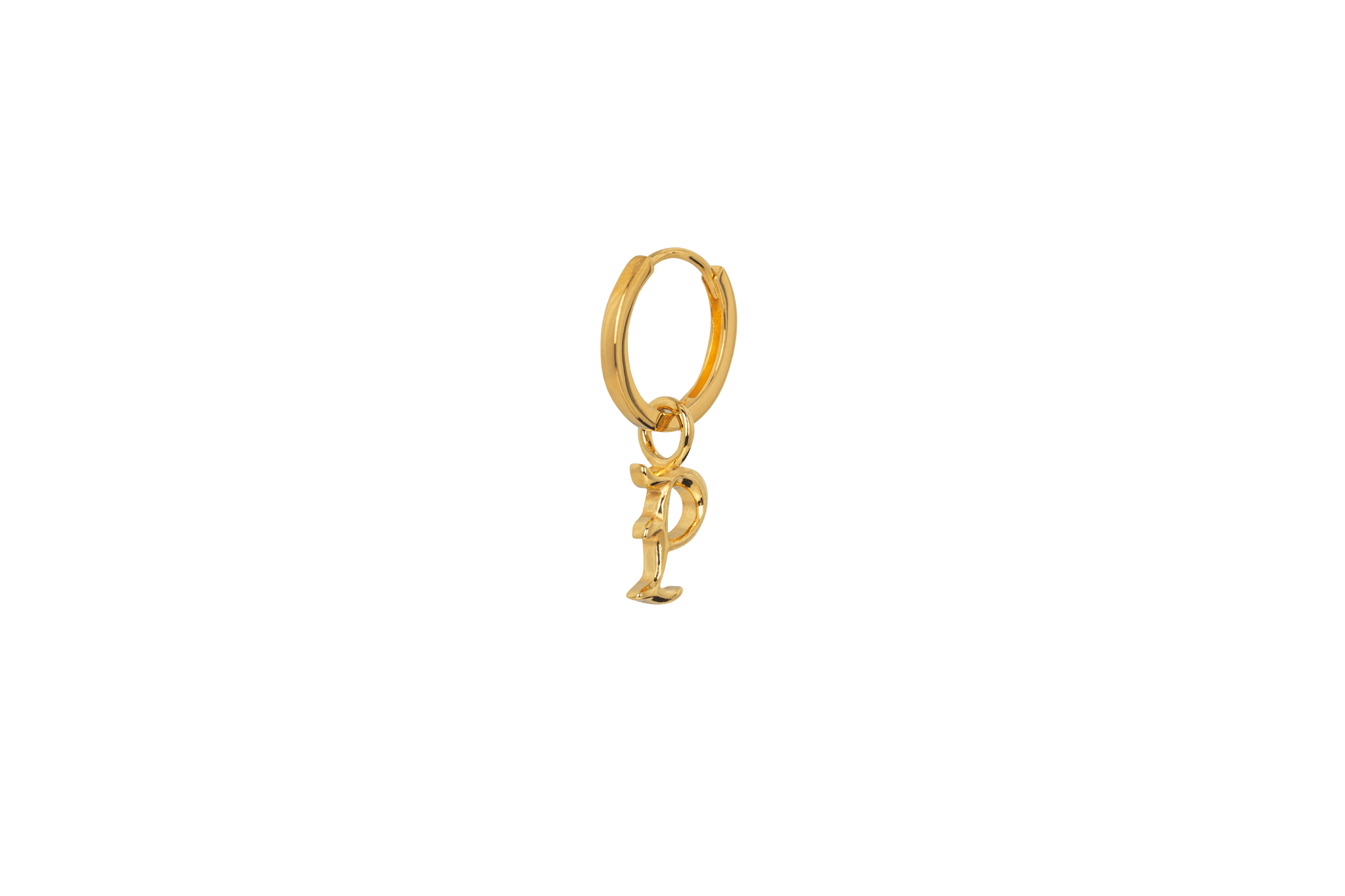 IX P Letter Charm