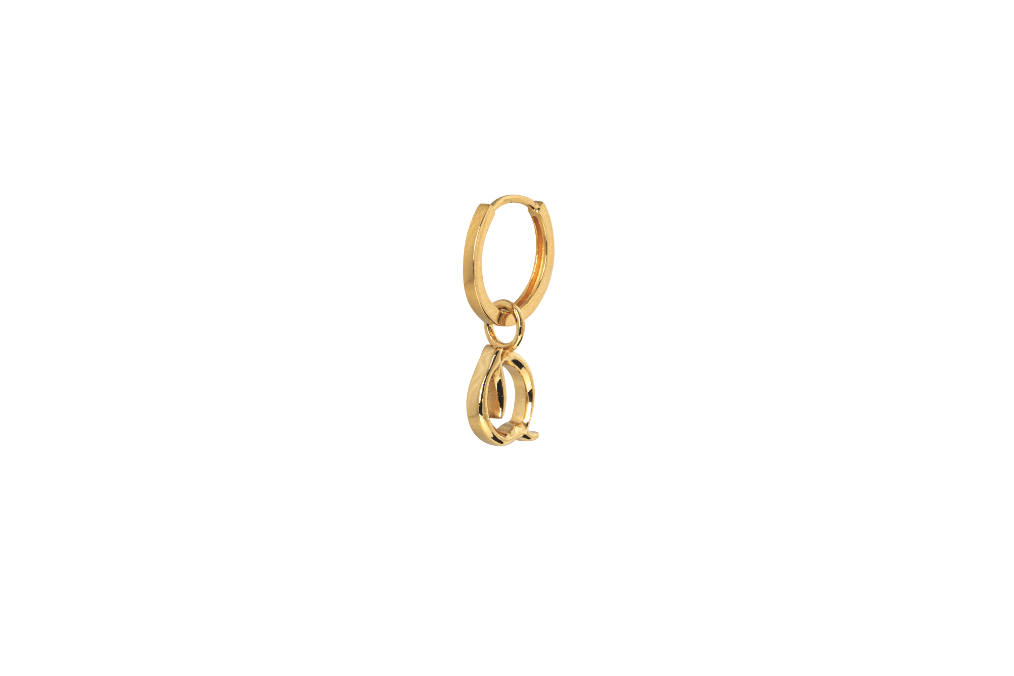 IX Q Letter Charm