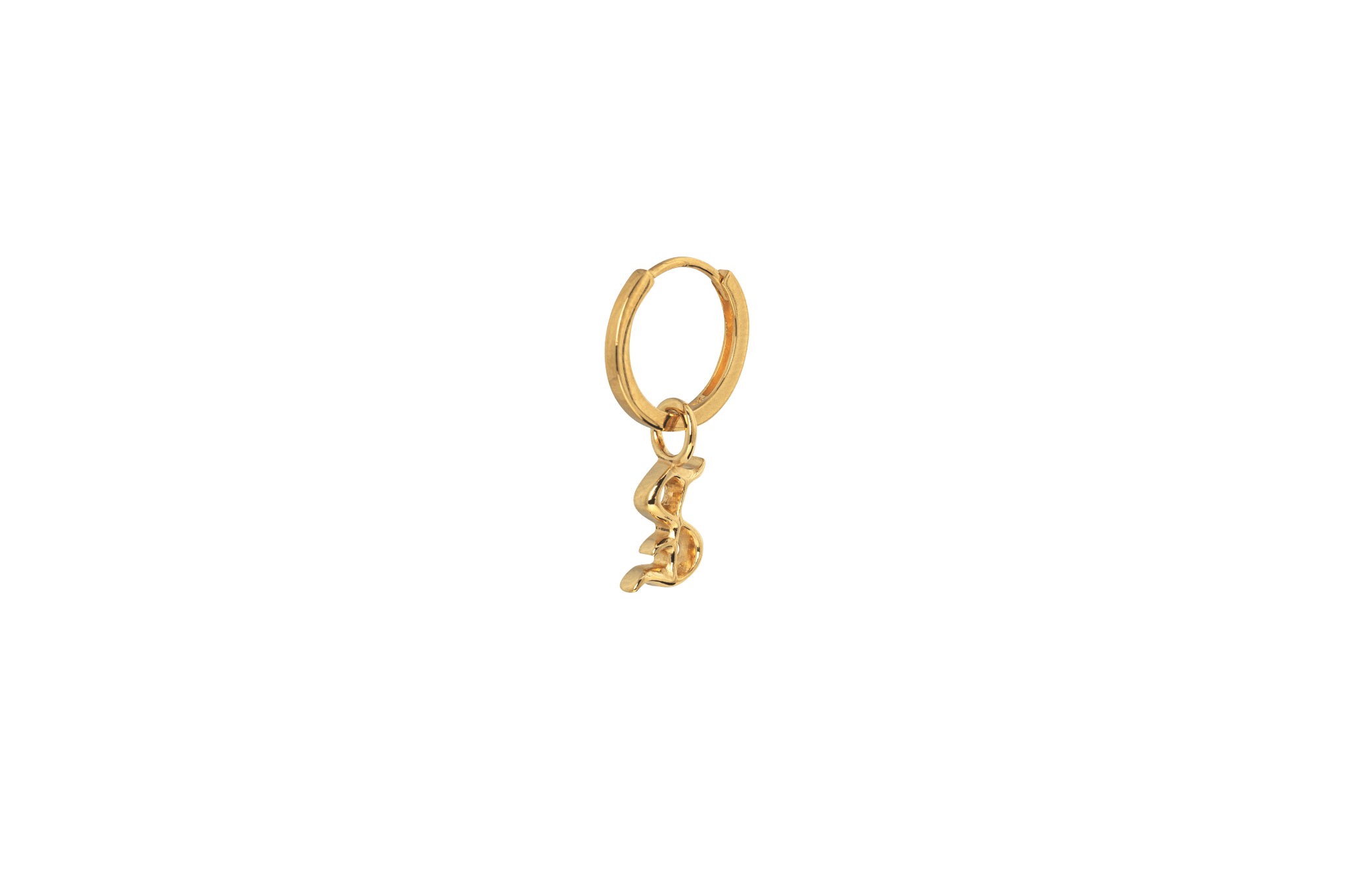 IX S Letter Charm