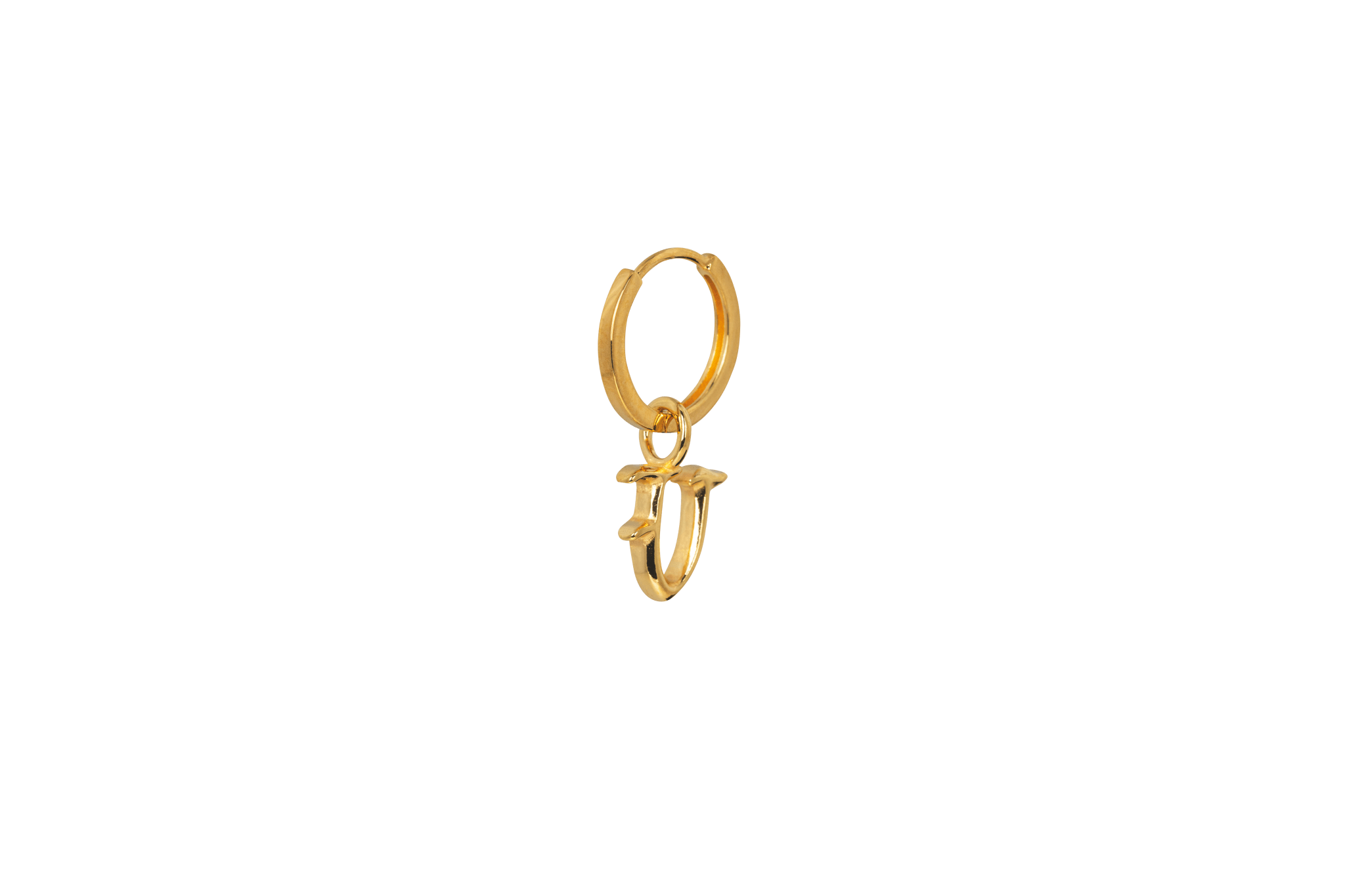IX V Letter Charm