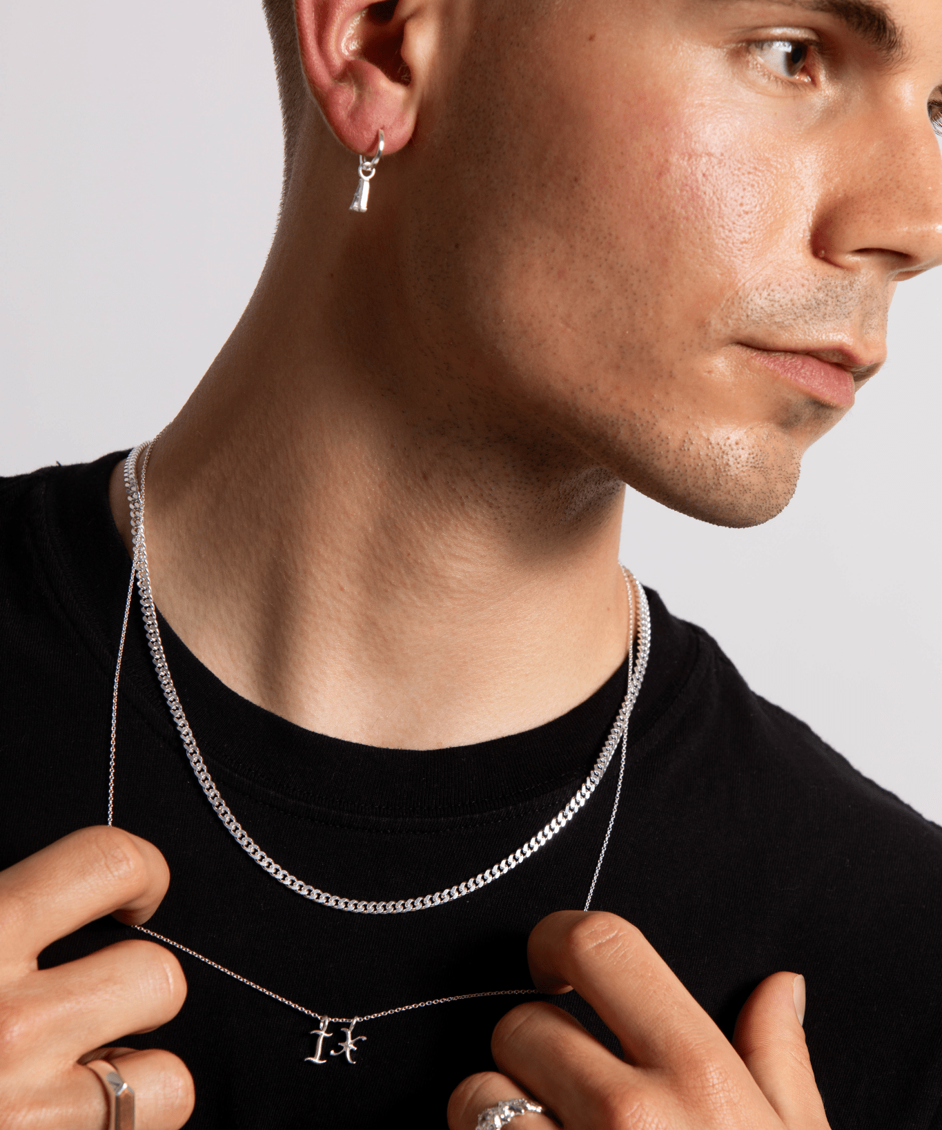 IX K Ice Charm Silver