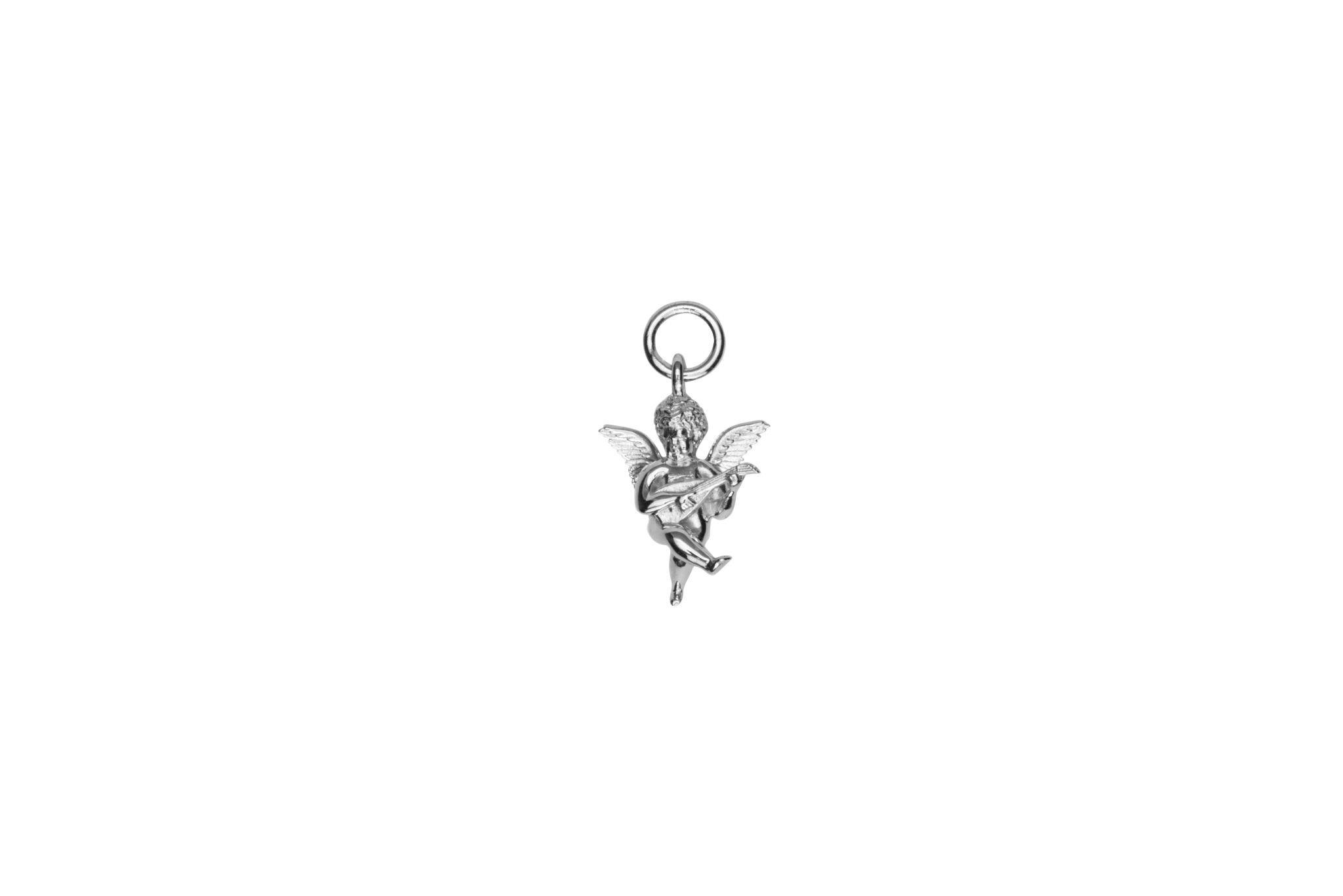 IX Angel Charm Silver