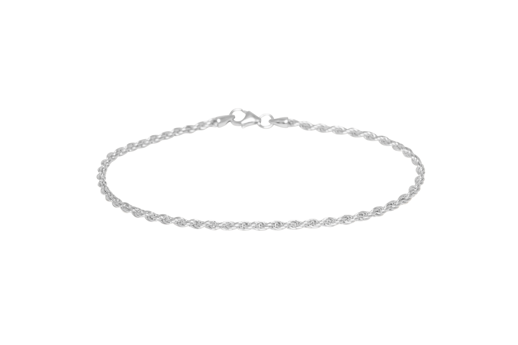 IX Rope Bracelet Silver