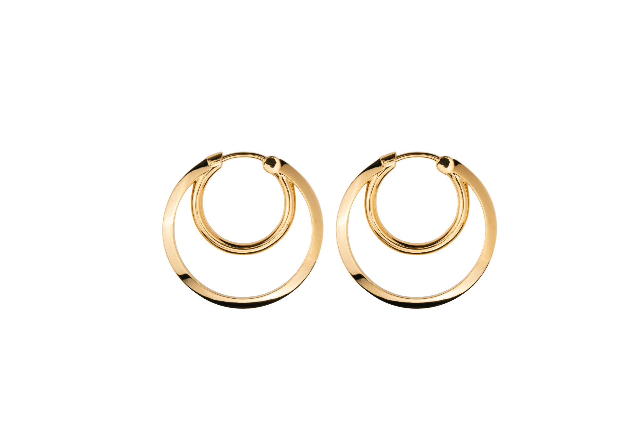 IX Double Hoops