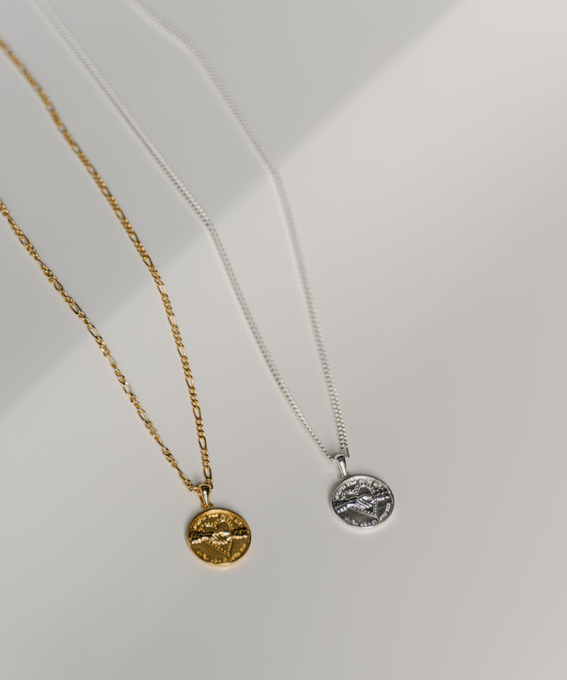 IX Love Seal Pendant Silver