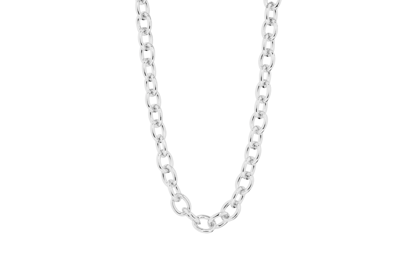 IX Luca Necklace Silver