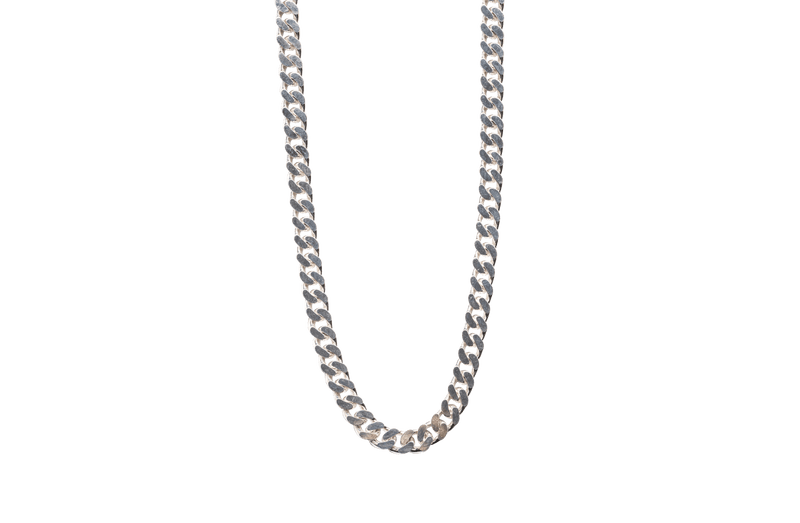 IX Chunky Curb Chain Silver